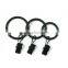 Rod Ring With Clip Hanging / A Ring With A Clip / Iron Curtain Ring With Clip Black Coated