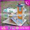 2017 new products children funny wooden parking garage toy W04B049