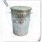 household decor big galvanized bucket with lid