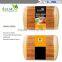 Factory direct sale of 100% organic bamboo cutting boards: 18 * 12.5 * 0.7 inches juice slots