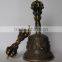 Tibetan Buddhist Bronze Bell 6" and Vajra/Dorje (Small) - Nepal