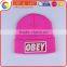 Embroidery Patch CC Beanie Winter Warm Hat