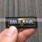 2017 Custom high density damask woven labels for garments