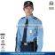 Breathable Summer Short Sleeve Security Guard Wear Shirt Of Light Blue Color SCSR-103