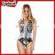 Factory Wholesale 2017 New Fashion Sublimation Print Bathing Suit