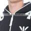 PA0046A wholesale cheap black printed men's jumpsuits with hoodie
