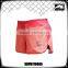 High elastic girls custom workout training shorts with inner lycra lining