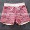 New design baby leggings wholesale baby girl pink sequin baby girl short hot icing pants