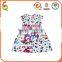 wholesale butterfly print fancy prom frocks 3 year old girl dress