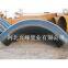 carbon steel seamless bend ductile iron 90 deg double flanged bend