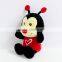 Custom logo plush toys fancy cute ladybug plush toys