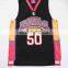 Sublimation new brand college basketball wear USA NCAA basketball team uniform