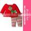 Children New Year Fancy Christmas Clothes Girls Santa Claus Top Trousers Set
