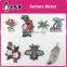 3D flower Sequin beads PET Rose Flower patches