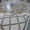 Rectangle marble floor medallions patterns