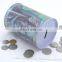 wholesale tin coin can bank collection box money box tin can coin