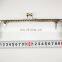 Silver metal sewing handbag handle clutch purse frame for bag