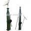 18m to 20m telescoping manual winch mast for microwave antenna with rotating base