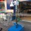 Cheap pneumatic portable mast for camera tripod