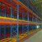 Industrial adjustable warehouse Push back racking for garment storage
