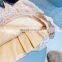 Girls' winter new middle-aged children's lace bow and velvet long-sleeved dress
