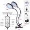 LED Grow Light for Indoor Plant 360 Gooseneck Dual Head Clip-on Plant Lights with Timer Function