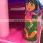 Pink Bounce House Combo Commercial Inflatable Jumper Bouncer With Slide