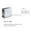 Square Stainless Steel Inox 304 316 Zinc Alloy Glass Shower/Bathroom Door Hinge Clamp Fittings
