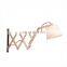 extension-type wall lamp wooden antique design wall light for indoor use lighting
