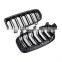 1 Pair Carbon Black Dual Line Grill Kidney Grille For BMW 3 Series F30 F31 2012 2013 2014 2015 2016 2017 2018 Racing Grills