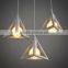 new style triangle industrial metal lamp shades