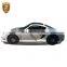 PD Style Fiberglass Body Kits For Porsche Cayman 987 Carbon Fiber Hood