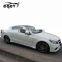 AMG style body kit for Mercedes Benz E class w212 car accessories 2 doors bumpers side skirts and carbon fiber trunk spoiler