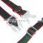 dog collar with LED light and reflective film colorful at night ,durable collar for dogs