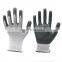 2020 Most Popular Polyester Shell Nitrile Coated Hand Gloves Garden Work Gloves
