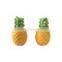 pineapple shaped salt and pepper shaker kitchen containers