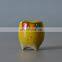 Wholesale ceramic candy color succulent flower thumb pot