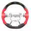 land cruiser prado 2018 interior Car Steering Wheel Compatible LED Carbon Fiber  for GRJ150  TRJ150