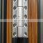 Honeycomb aluminum plate front double swing door design
