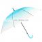 Cheap Promotional Fashion Umbrella Transparent with Logo