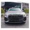 latest New style ABS auto grille for Audi Q3 radiator honeycomb grills front bumper grill RSQ3 frame quattro style 2020+