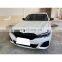 Front Grille For BMW New 3 Series G20 G28 2019-2020 ABS Grill Gloss Black M3 style double slat line