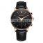 OCHSTIN GQ050A Luxury Waterproof Mens Business Watches Fashion Chronograph Leather Sport Quartz Wrist Watch Clock