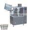 Automatic aluminum cosmetic tube filling sealing machine