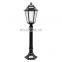 Chinese-Style Waterproof LED Fence Lawn Lamp Outdoor Waterproof Garden Pillar Light Creative Square Post Lighting