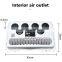 HFTM air cooling conditioning system evaporation automotive truck roof parking cooler offset Water Containment Portable pickup