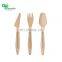 Yada Manufacturer Ecofriendly Cutlery 185mm Disposable Birch Dessert Wooden Knives Forks Spoons Degradable Tableware
