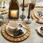 Handwoven Water Hyacinth Woven Placemat Eco Friendly Tablmat decor basket wholesale made in Vietnam Manufacturer