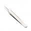 Acne blackhead tweezers stainless steel curved hook diagonal clip beauty tools