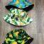 Fruit basin hat fisherman hat orange, sugar orange, orange, lemon and lime dress collocation